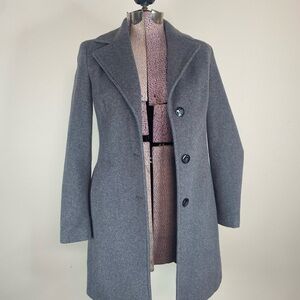 calvin klein cashmere Peacoat Woman’s Size 2 Grey